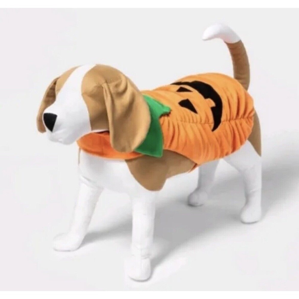 Pumpkin Adjustable Dog Cat Pet Costume Vest Hyde & EEK! Boutique, Size Small